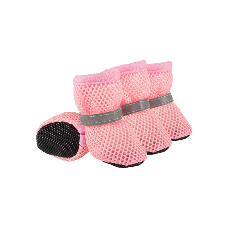 Breathable Anti-Slip Dog Boots (Set of 4)