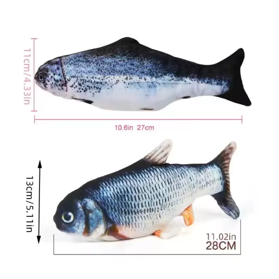USB Floppy Fish Cat Toy