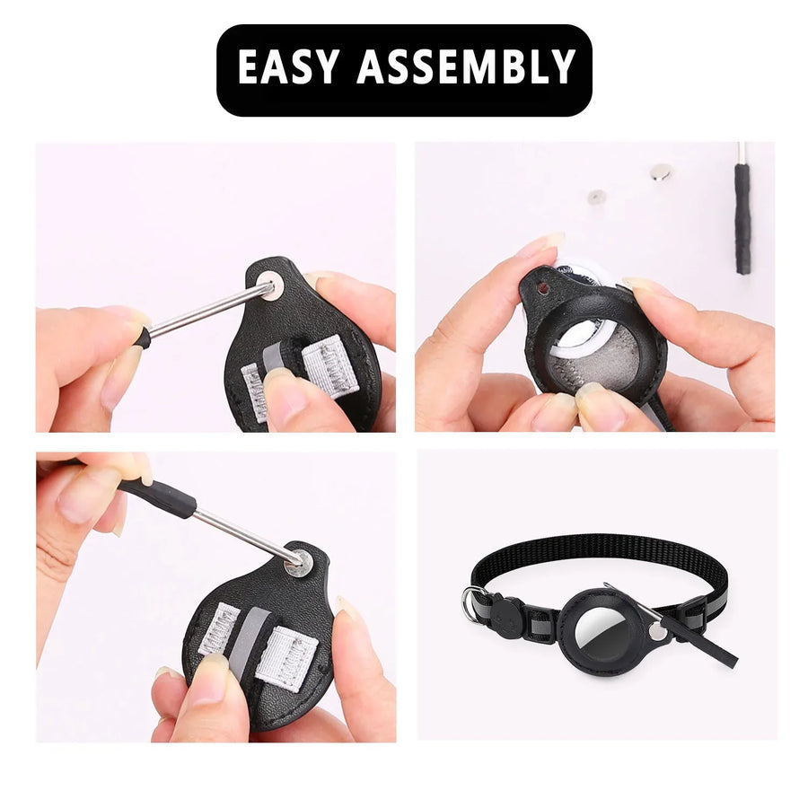Breakaway Cat Collar with AirTag Holder