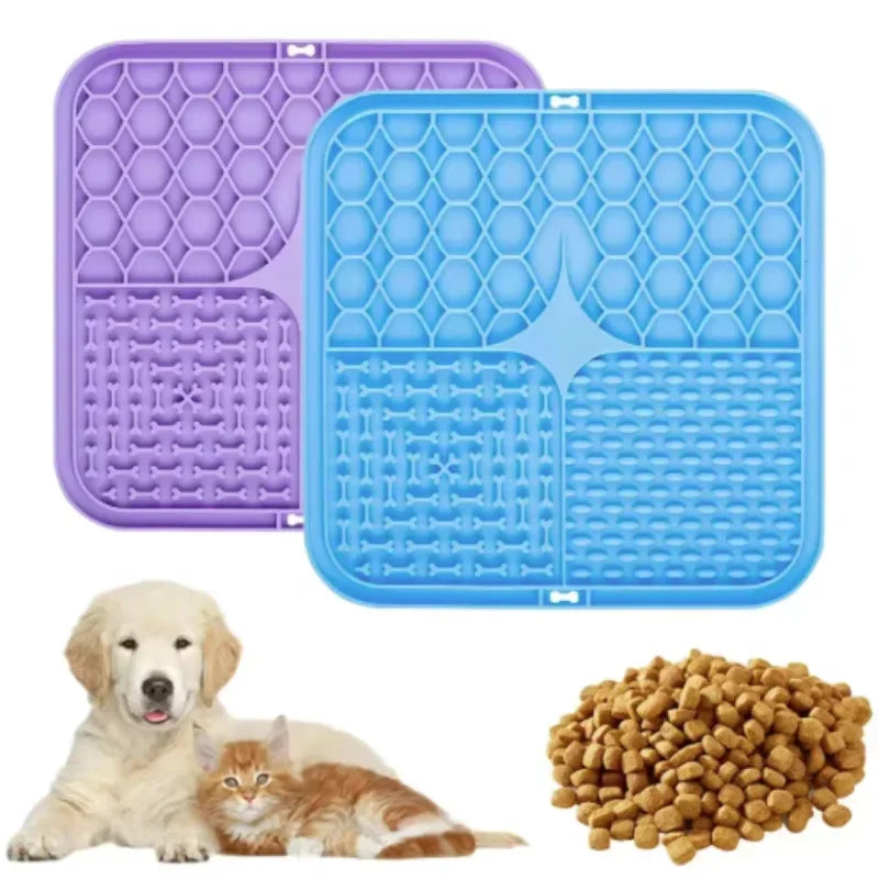 Silicone Lick Mat & Slow Feeder