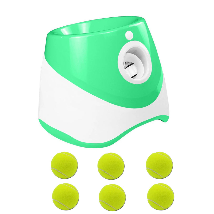 Automatic Dog Ball Launcher — Interactive Fetch Toy with USB Charging