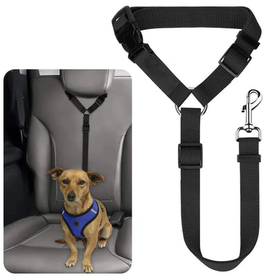 2-in-1 Dog Car Safety Belt
