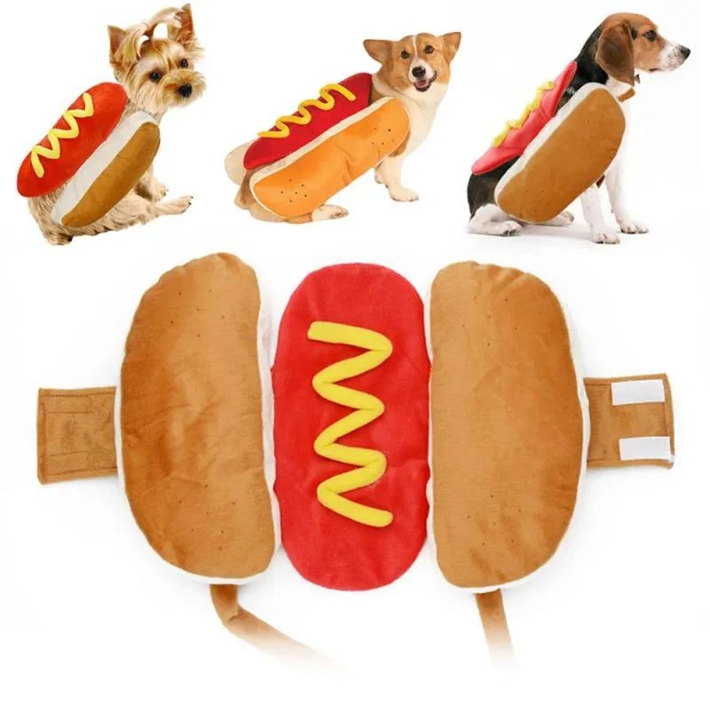 Hot Dog Halloween Costume for Dachshunds