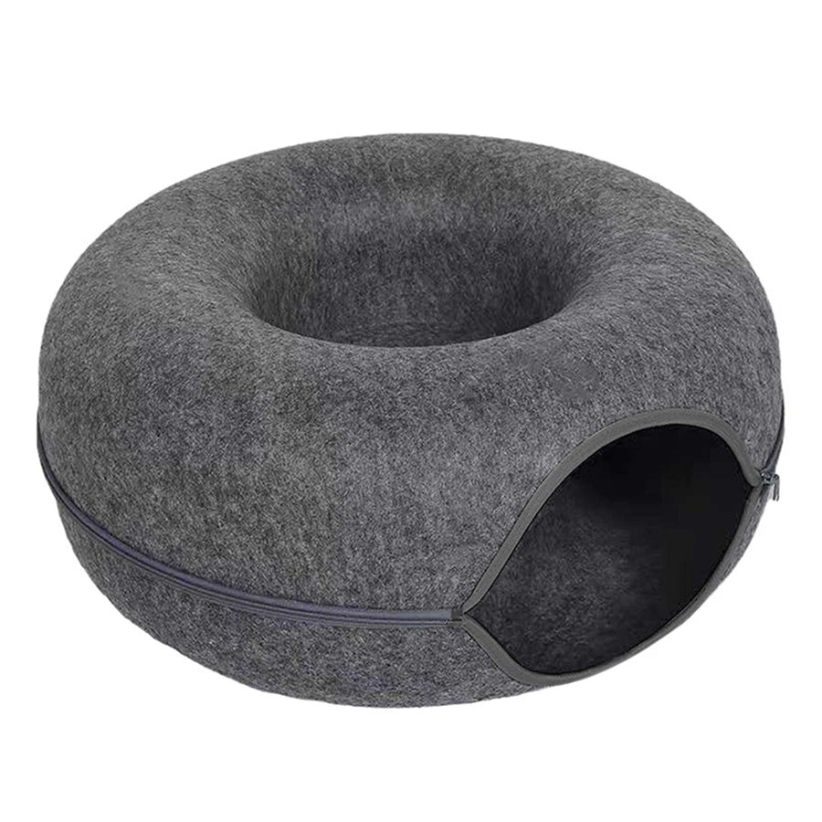 Cat Tunnel & Donut Bed Combo