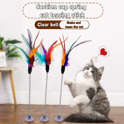 Feather Teaser Wand with Bell