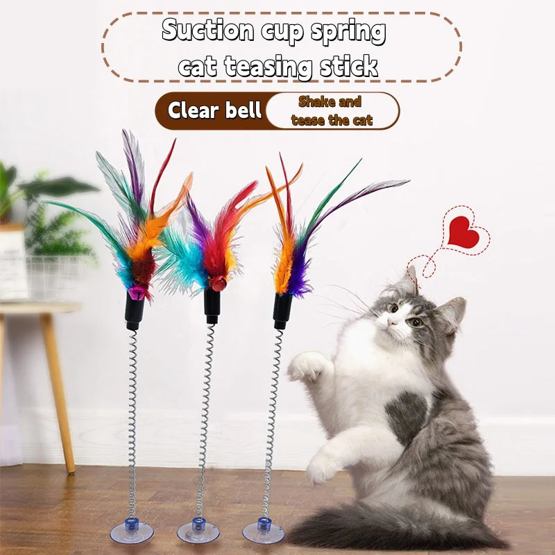 Feather Teaser Wand with Bell