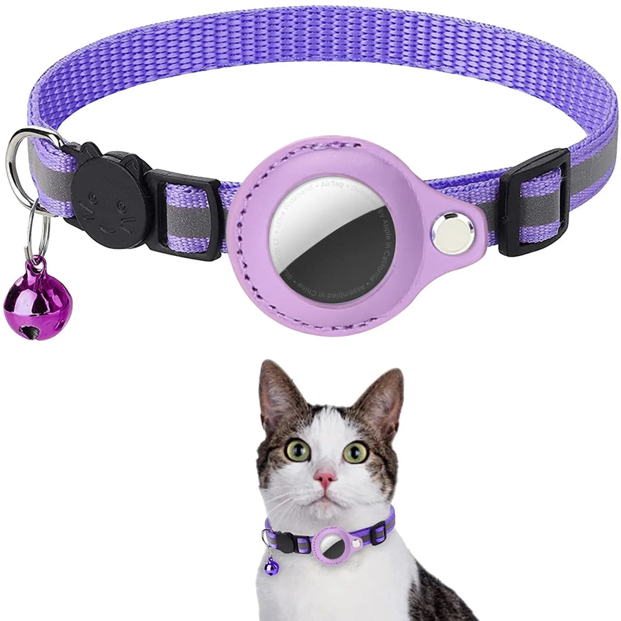 Breakaway Cat Collar with AirTag Holder