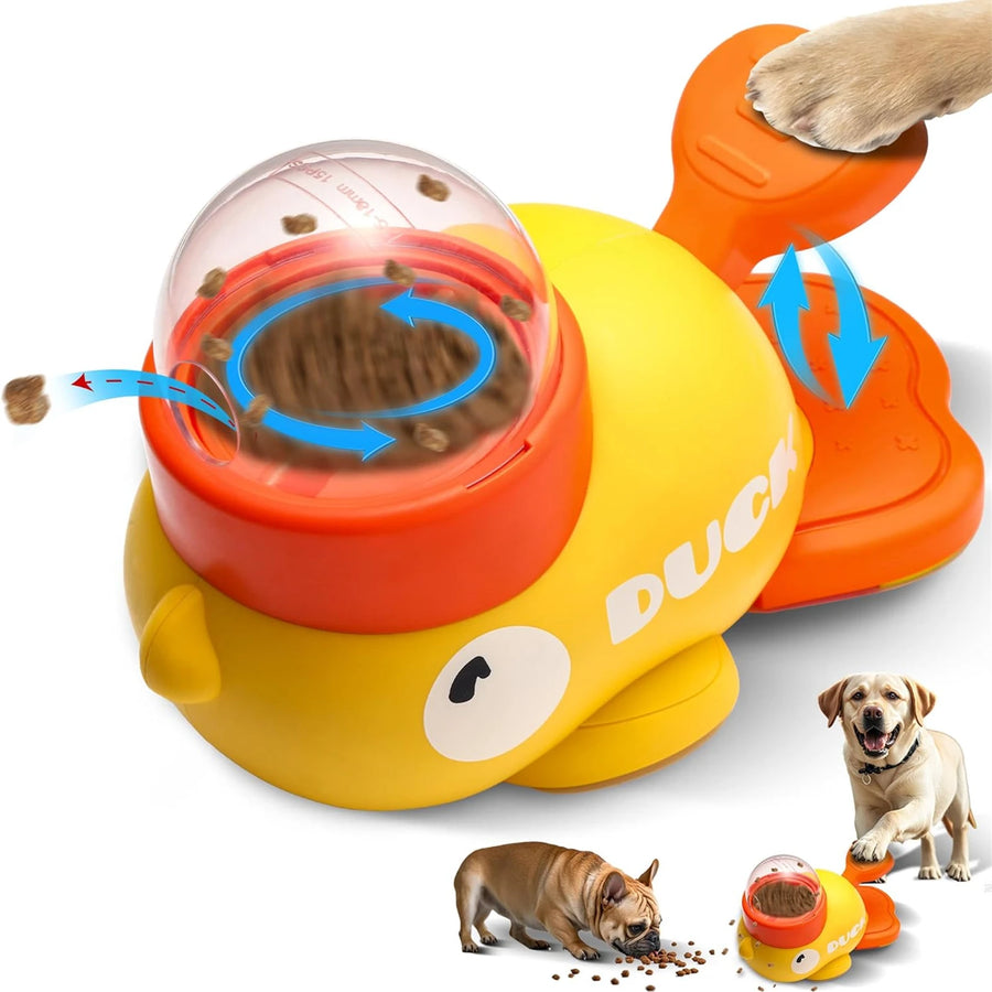 Duck-Shaped Interactive Treat Dispenser