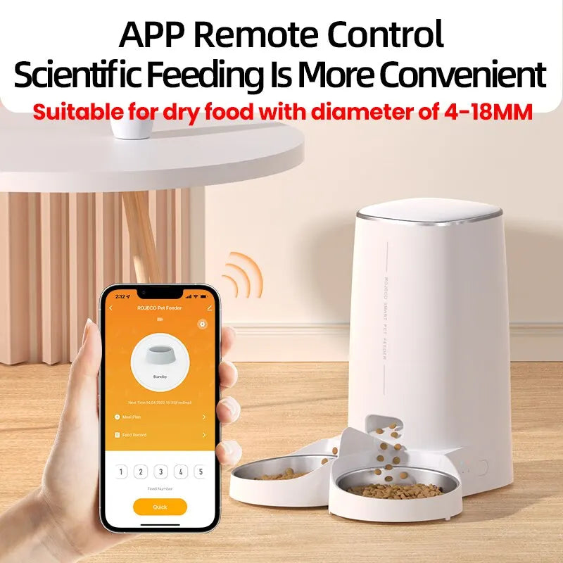 Smart WiFi Auto Cat Feeder