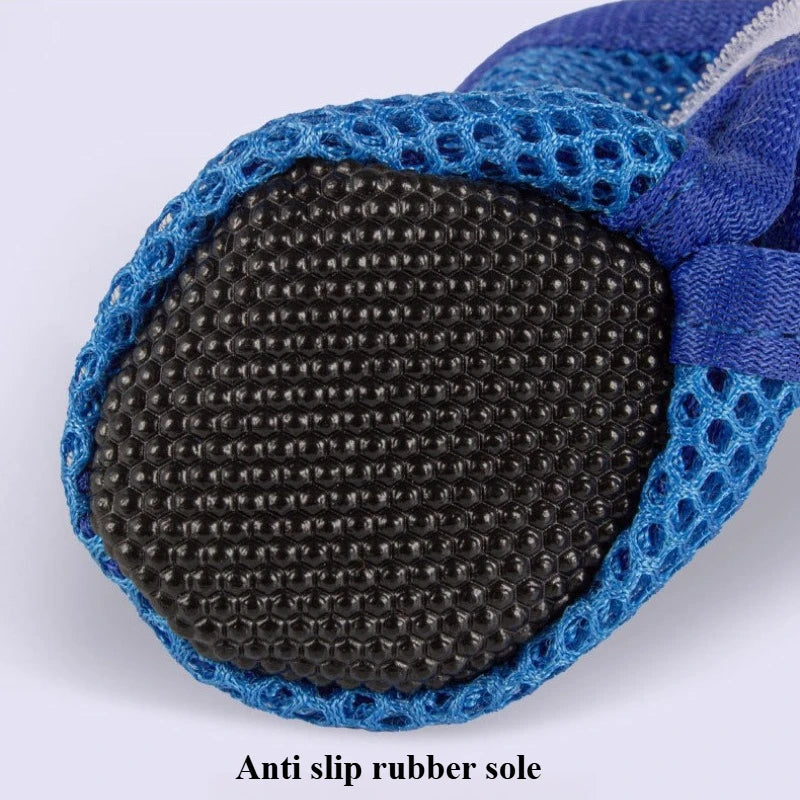 Breathable Anti-Slip Dog Boots (Set of 4)