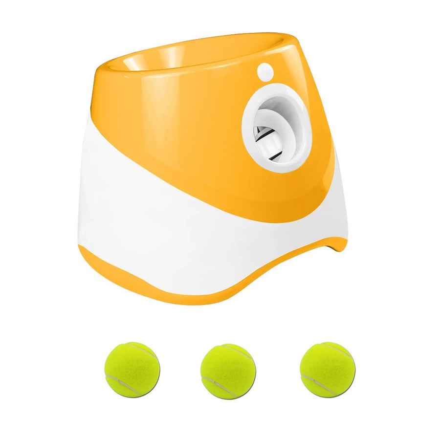 Automatic Dog Ball Launcher — Interactive Fetch Toy with USB Charging