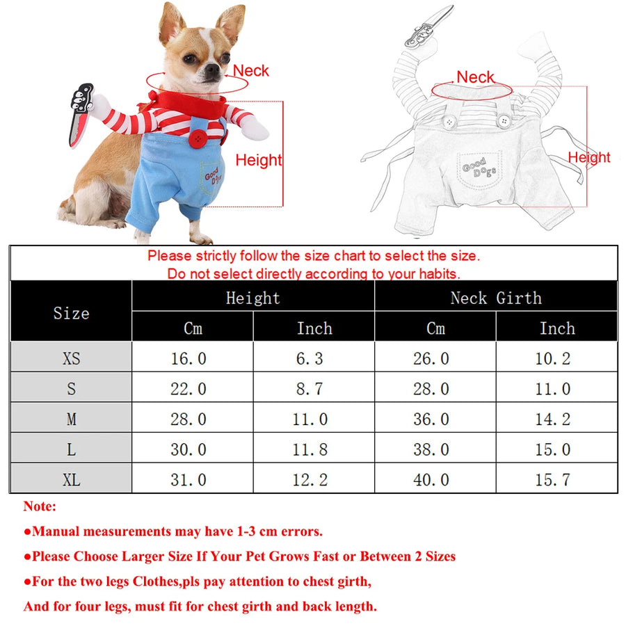 Adjustable Halloween Pet Costume