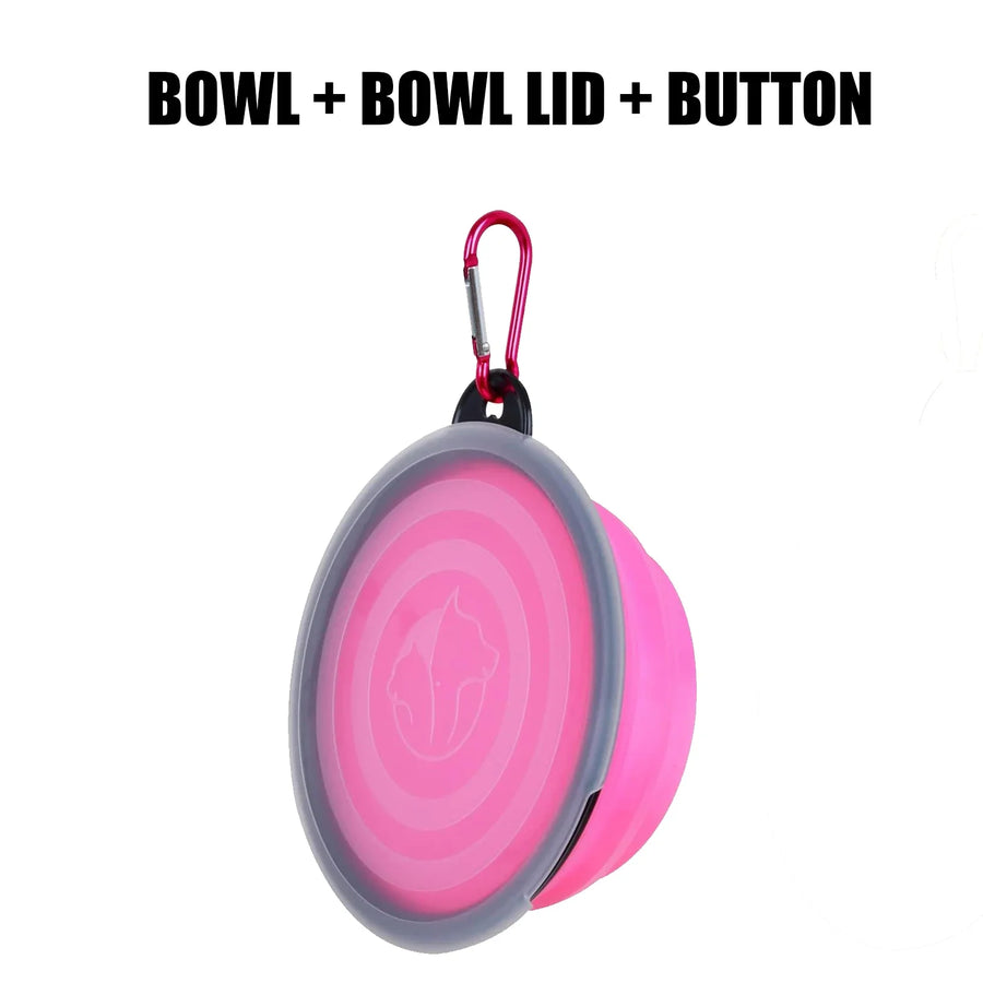 Foldable Silicone Travel Pet Bowl