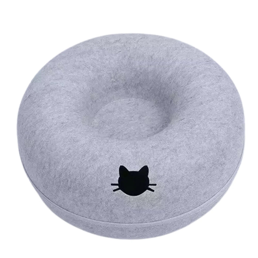 Cat Tunnel & Donut Bed Combo