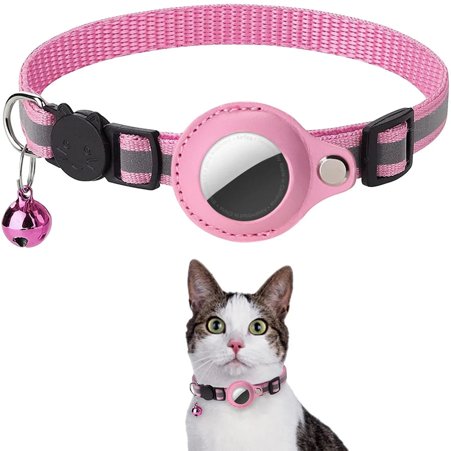 Breakaway Cat Collar with AirTag Holder