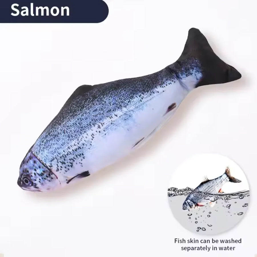USB Floppy Fish Cat Toy