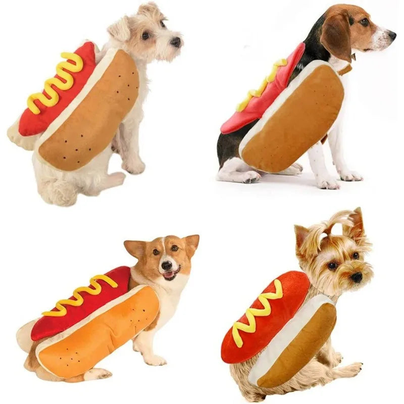 Hot Dog Halloween Costume for Dachshunds