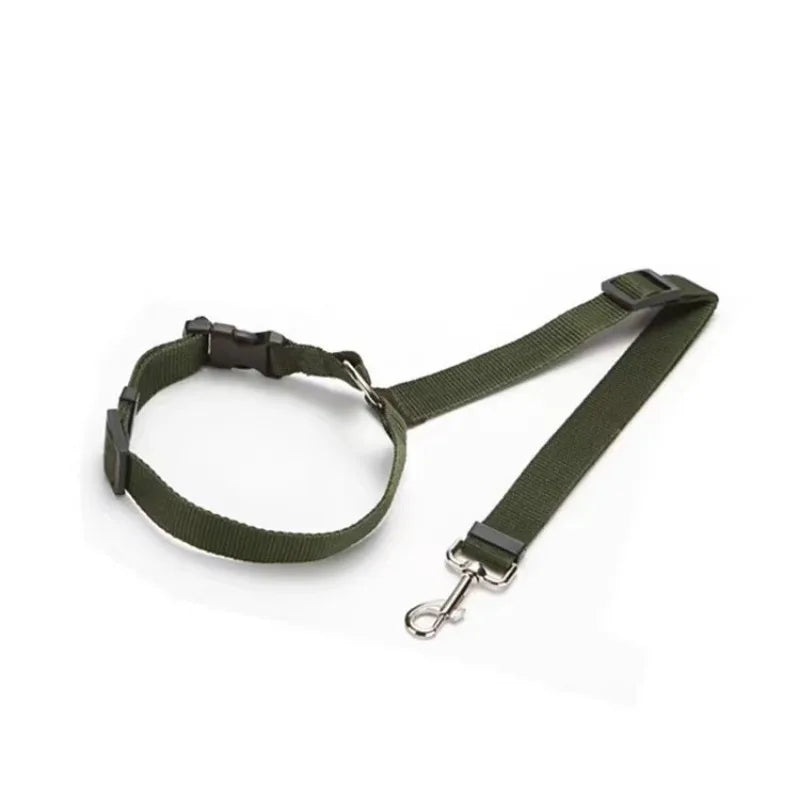 2-in-1 Dog Car Safety Belt