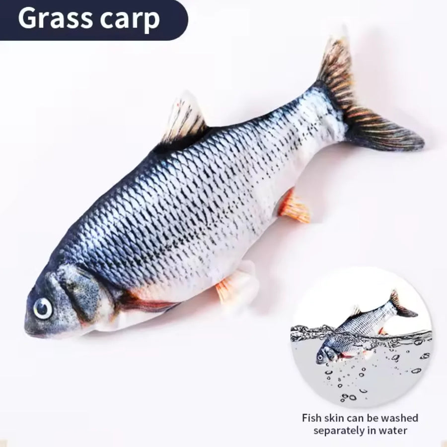 USB Floppy Fish Cat Toy