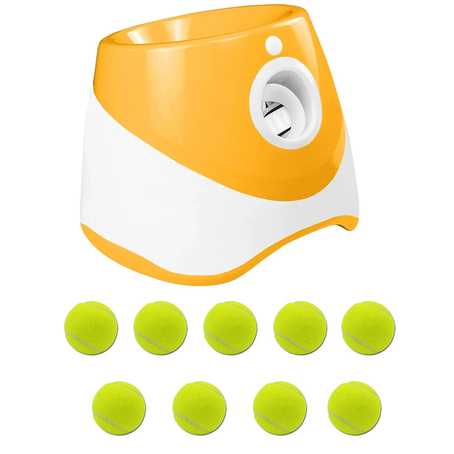 Automatic Dog Ball Launcher — Interactive Fetch Toy with USB Charging