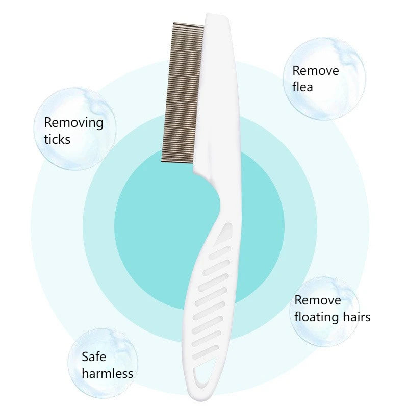 Fine-Tooth Flea & Tick Comb