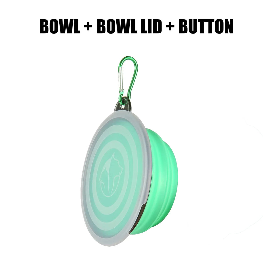 Foldable Silicone Travel Pet Bowl