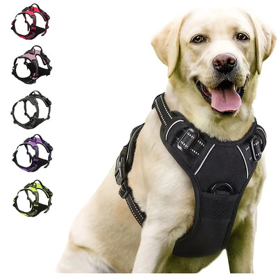 No-Pull Front-Clip Dog Harness