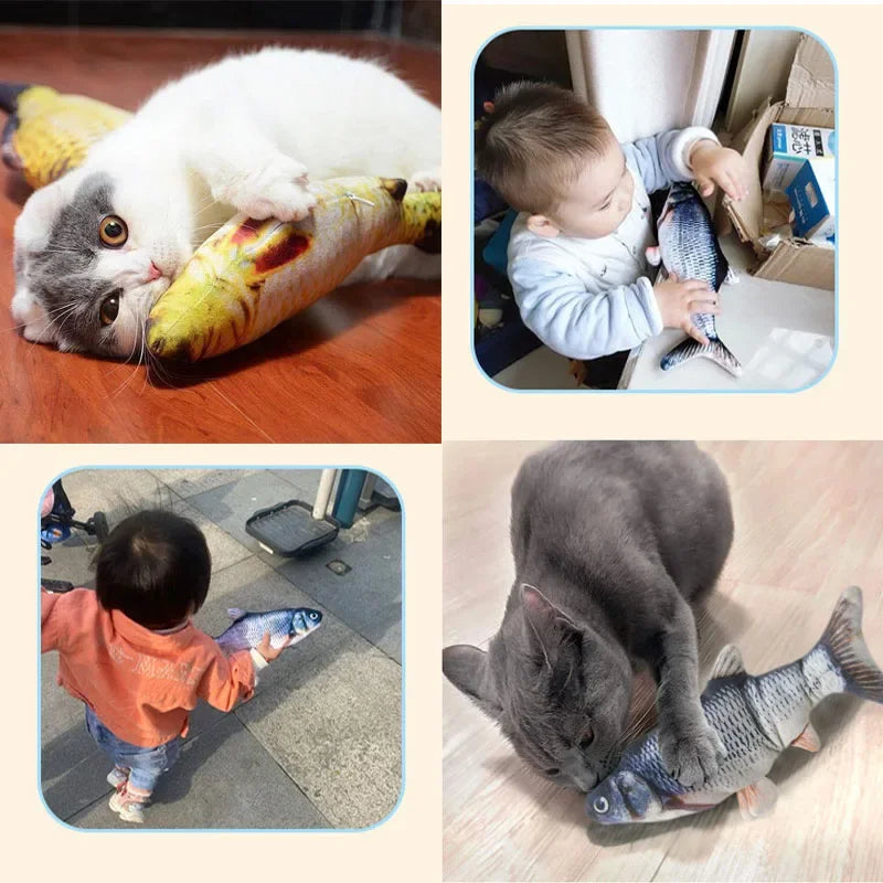 Wiggling Fish Interactive Cat Toy