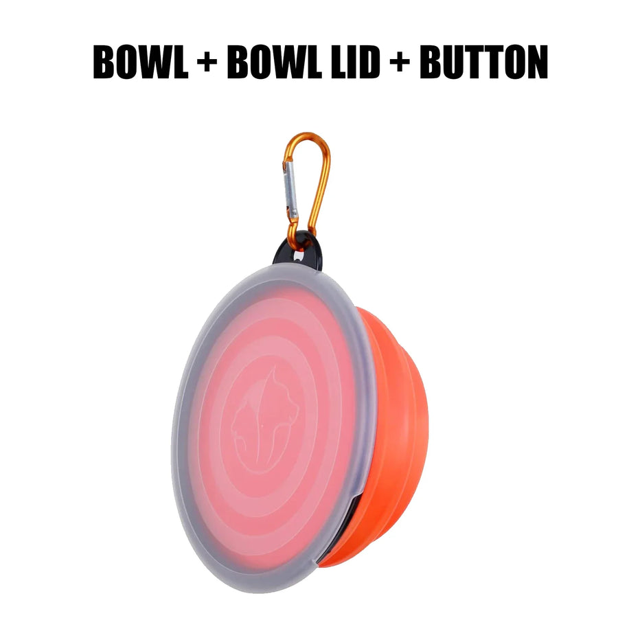 Foldable Silicone Travel Pet Bowl