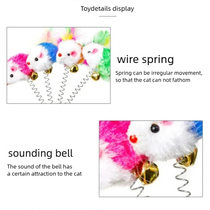 Feather Teaser Wand with Bell