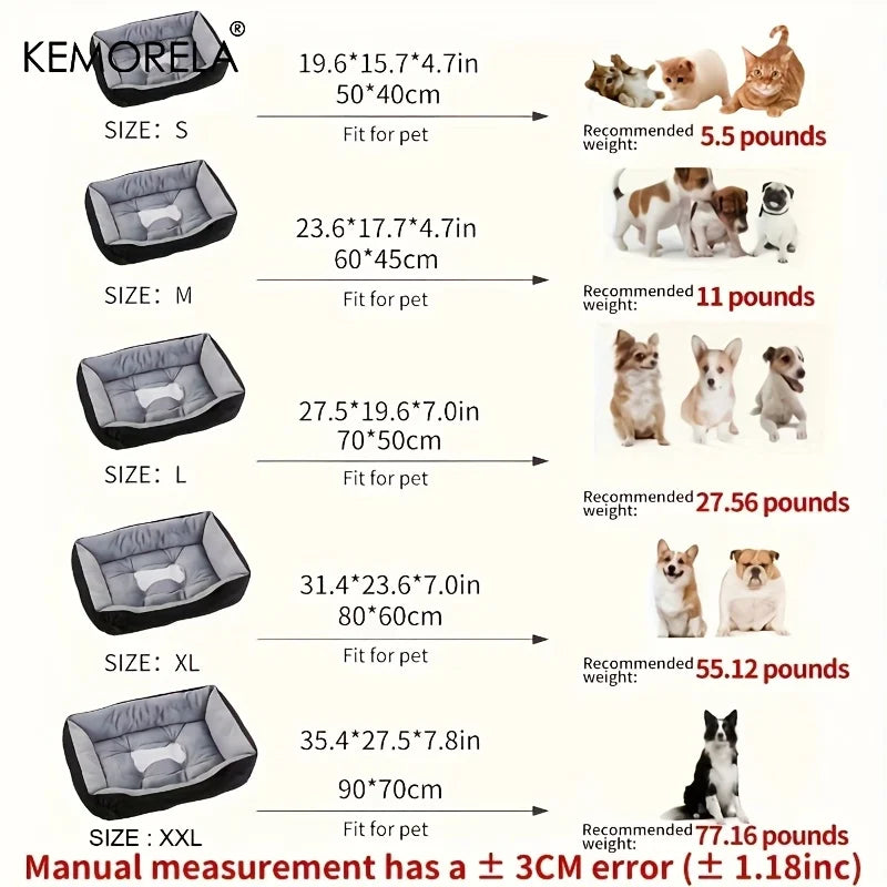 Orthopedic Support Dog Bed