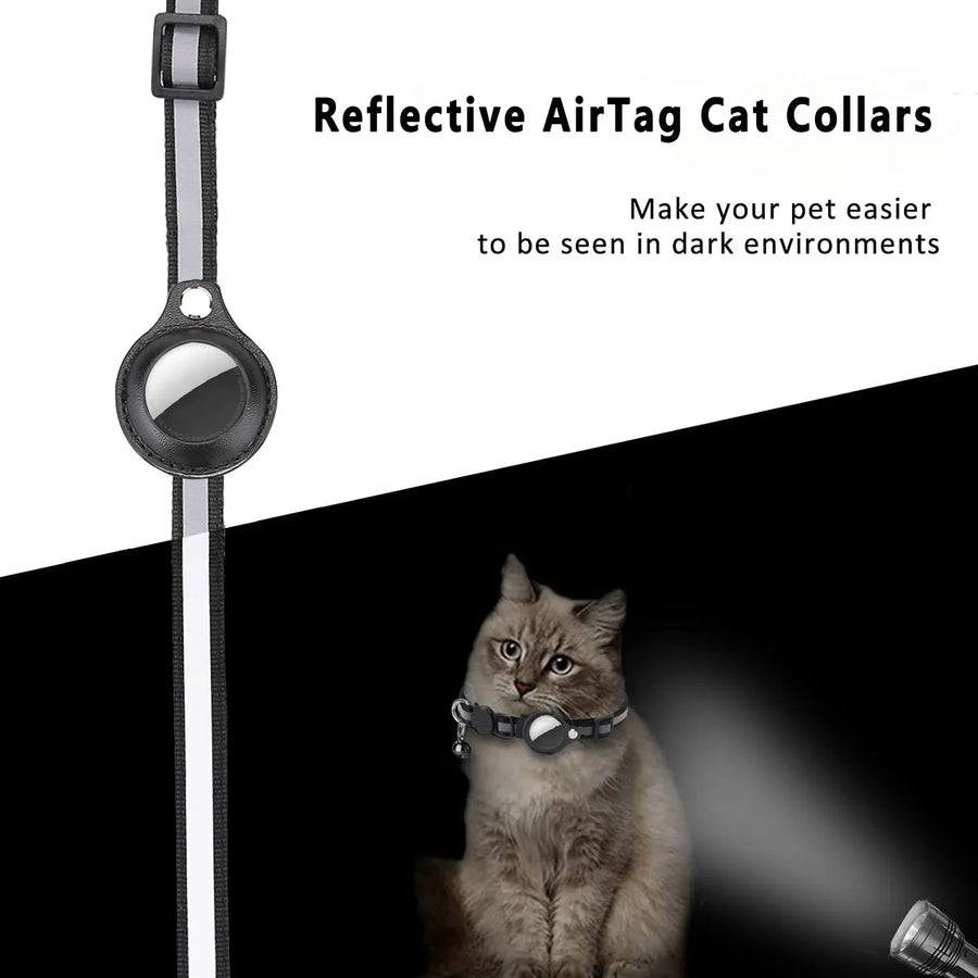 Breakaway Cat Collar with AirTag Holder