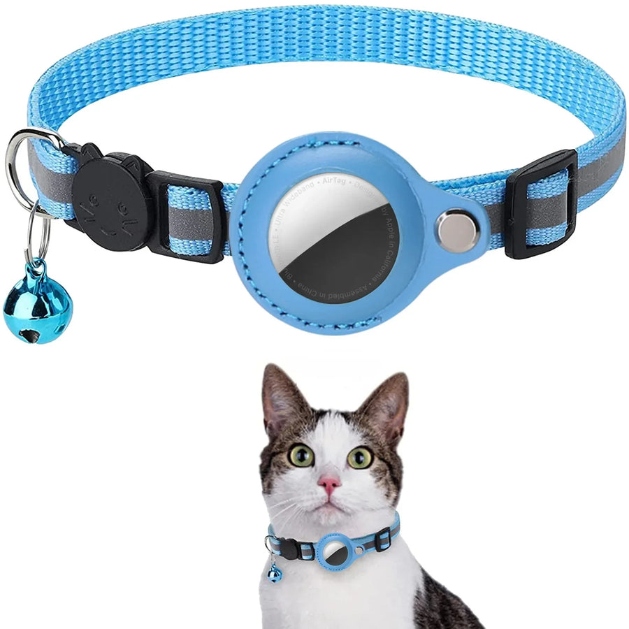 Breakaway Cat Collar with AirTag Holder