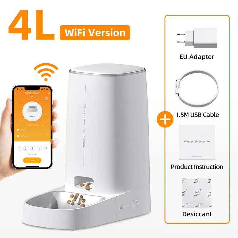 Smart WiFi Auto Cat Feeder