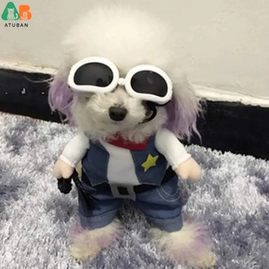 Cowboy Hat & Costume Set for Pets