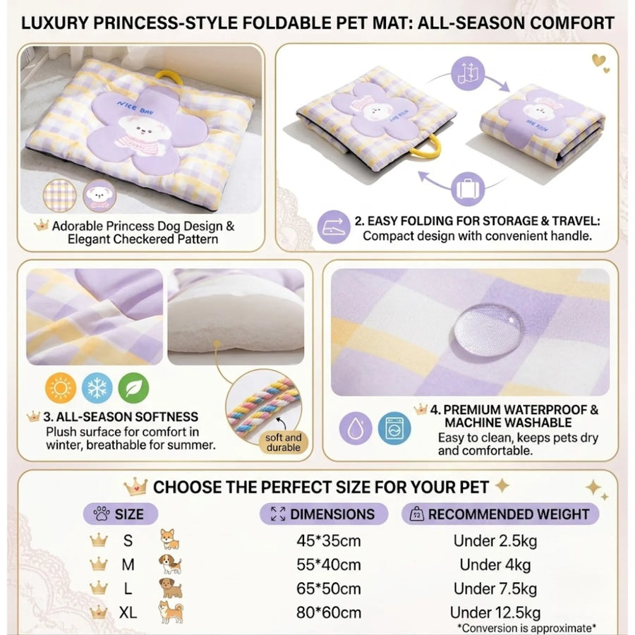 Waterproof All-Season Pet Sleeping Mat