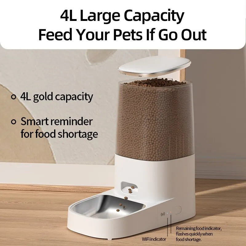 Smart WiFi Auto Cat Feeder