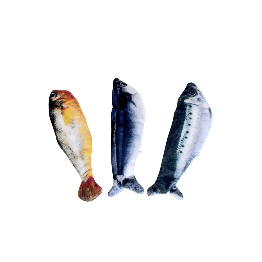 Motion-Activated Flopping Fish Toy