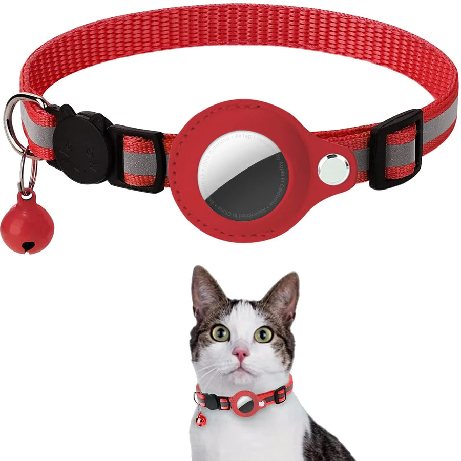 Breakaway Cat Collar with AirTag Holder