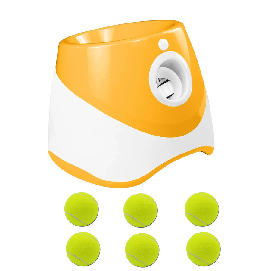Automatic Dog Ball Launcher — Interactive Fetch Toy with USB Charging