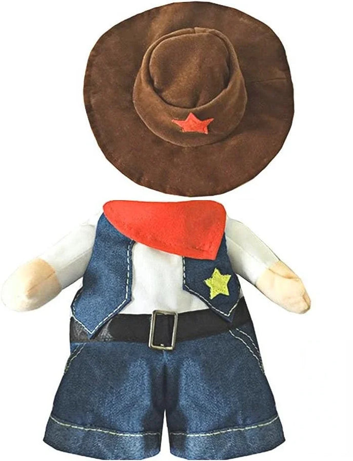 Cowboy Hat & Costume Set for Pets