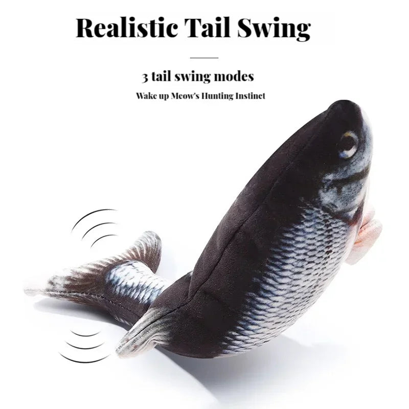 Wiggling Fish Interactive Cat Toy