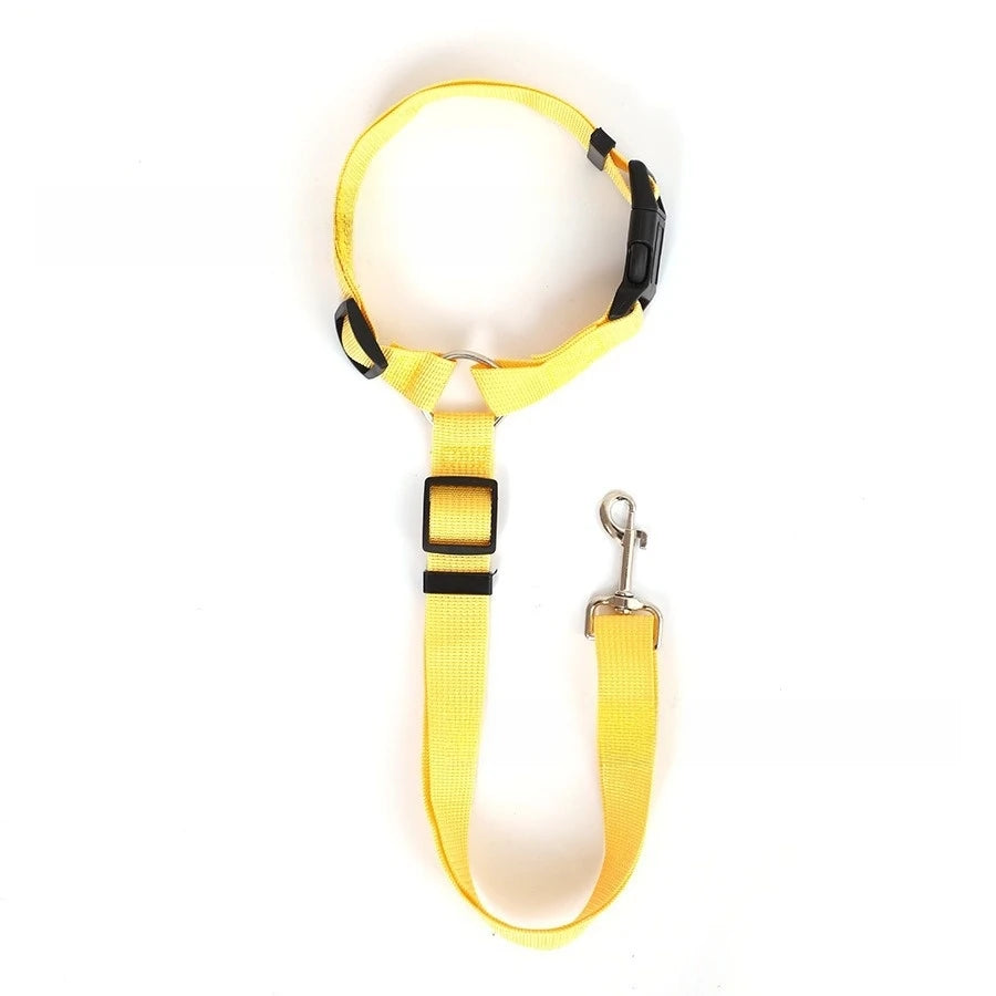 2-in-1 Dog Car Safety Belt