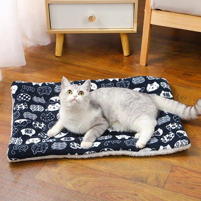 Fleece Flannel Pet Sleeping Mat