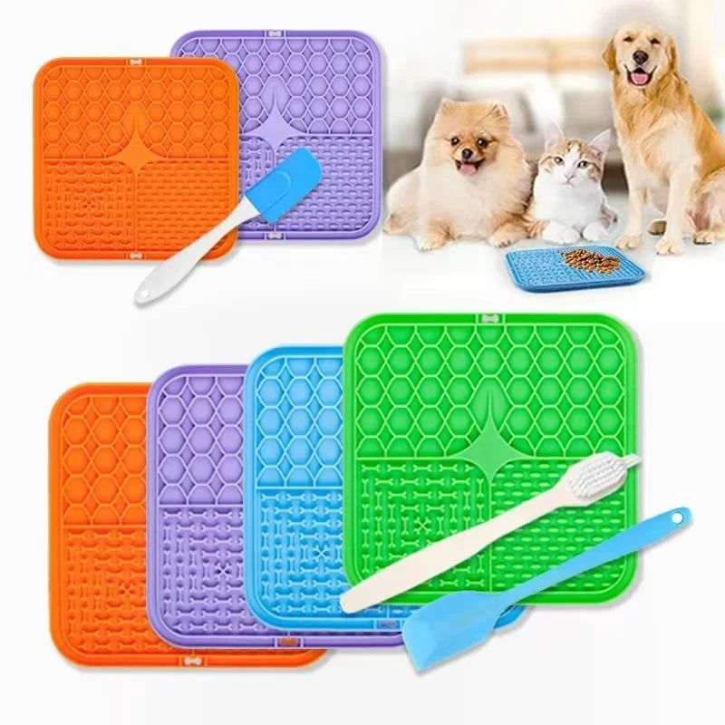 Silicone Lick Mat & Slow Feeder