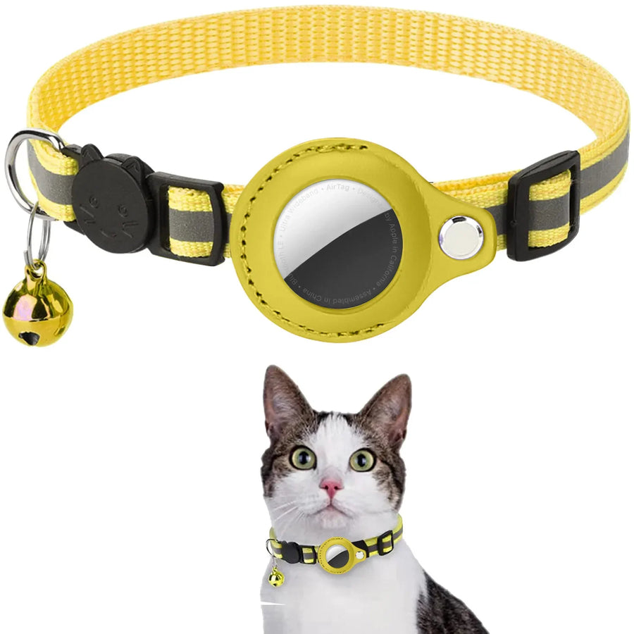 Breakaway Cat Collar with AirTag Holder