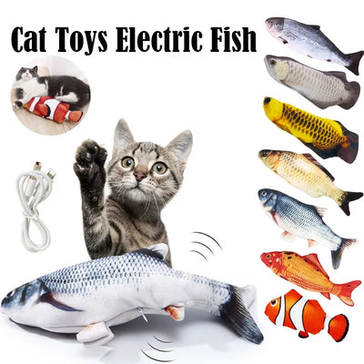 Wiggling Fish Interactive Cat Toy