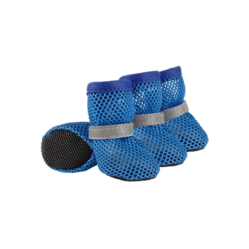 Breathable Anti-Slip Dog Boots (Set of 4)