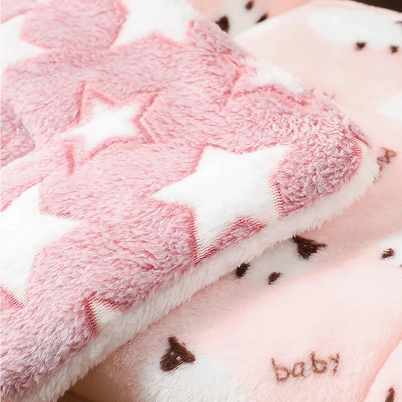 Fleece Flannel Pet Sleeping Mat