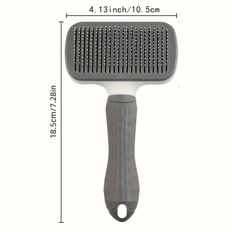 Self-Cleaning Slicker Brush